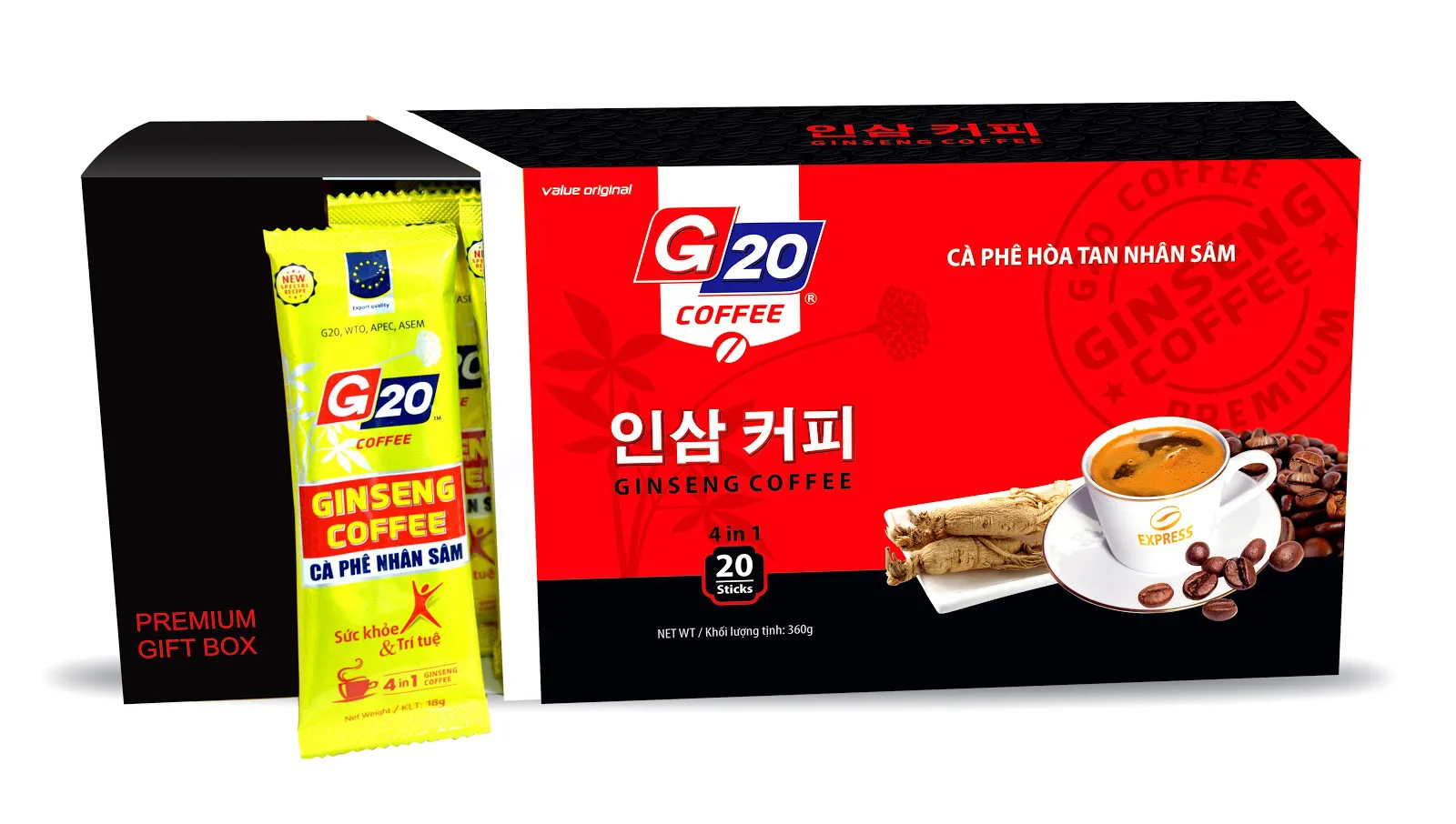 các loại cafe hòa tan