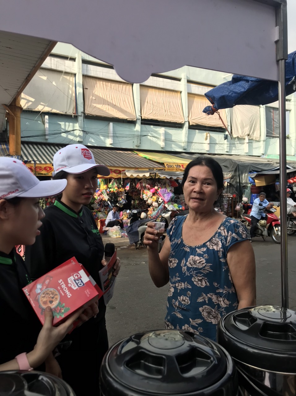 Uống thử sả láng cà phê G20 - G20 cho đời thêm tươi